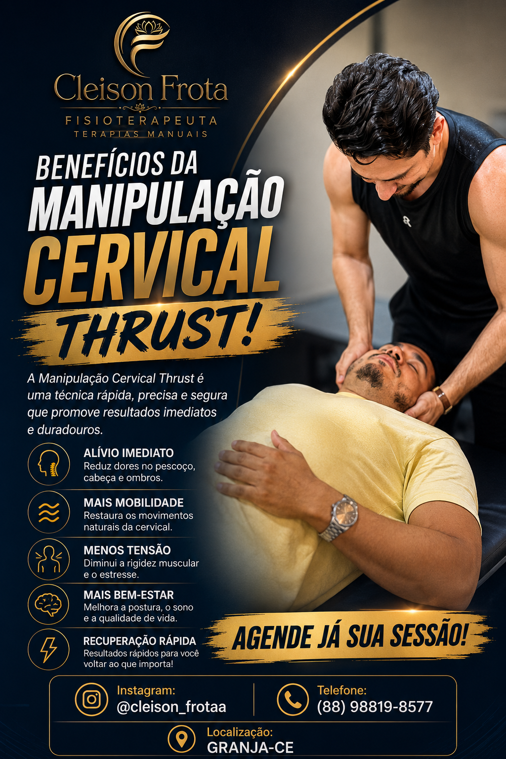 5 - MANIPULAÇÃO CERVICAL "THRUST!"