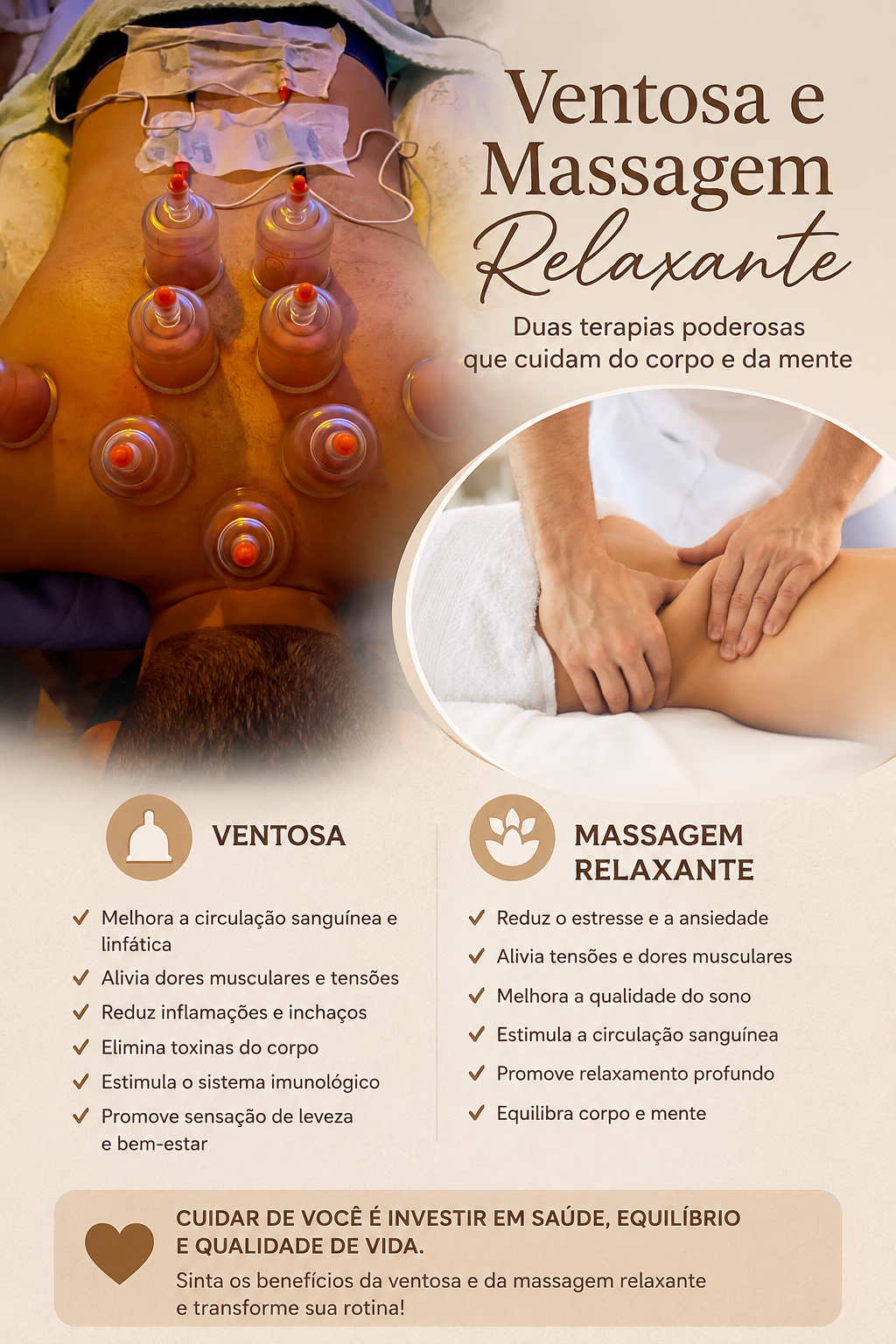 2.1 - VENTOSA + MASSAGEM RELAXANTE